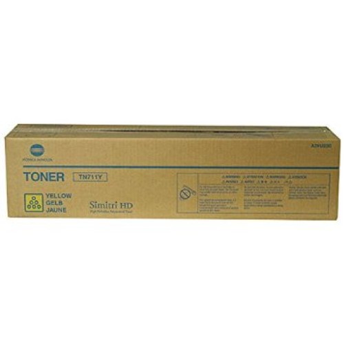 Тонер TN711 Yellow оригинален - Bizhub C654/C654E/C754/C754E